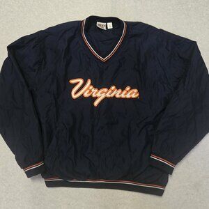 Red Oak Pullover Jacket Mens XL Blue NCAA Virginia Cavaliers